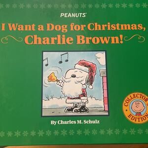 2 Books Collector’s Edition Peanuts Flying Ace/ I want a dog for Christmas
